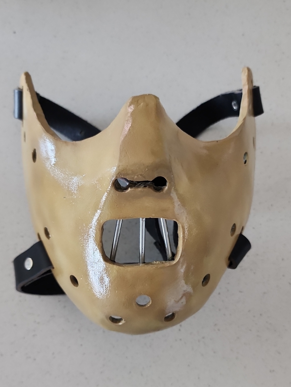 Hannibal Horror Face Mask Costume, Custom Made Quality Mask